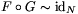 F\circ G\sim\mathop{\rm id}\nolimits_N