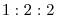 1:2:2  \0