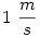 1~\frac ms