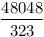 \frac{48048}{323}