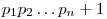 p_1p_2\ldots p_n+1